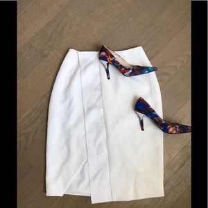 Keepsake Need Me Skirt in Ivory